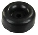 JR Products 10715 Rubber Black Rounded Wall Ramp Door Bumper