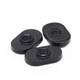 Bueyfolt 20 Packs 1/4-20 Black T-Nuts, Centered Thread Slide in 1/4-20, 
