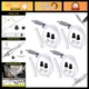 4 PCS Universal Brake Fluid Bleeder Kit, Brake Bleed Hose & One-Way Valve Tool S