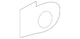 Genuine Acura Clip A Door Garnish (Lower) (Natural) 75315-TG7-A01