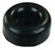 JR Door Stop Bumper 10715 Rubber; 2-1/2 Inch Diameter; Ramp; Black 10715