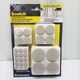 Scotch 3M Self Adhesive Felt Pads VALUE PACK Beige 162 pc. #SP845-NA Scotch 3M Self Adhesive Felt Pads VALUE PACK Beige 162 pc. #SP845-NA