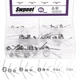 Swpeet 45Pcs 15 Sizes 45/90/120 Degree Stainless Steel Torsional Springs... 