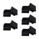 FiveEyes 1.25" 1 1/4 Square Tubing Plastic Plug 10 Pack, 1 1/4" 1.25 Inch Squ...