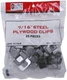 USP Structural Connectors 7/16" Steel Plywood Clips - 25 Pieces UPC 081942028109