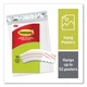 Command Poster Strip Pairs, Holds Up to 1 lb, 0.63" x 1.75", White, 104/Pack