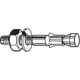 GRAINGER APPROVED U70420.050.0375 Wedge Anchor,1/2"-13,SS,1/2 in,PK10 31JP54 GRAINGER APPROVED U70420.050.0375 Wedge Anchor,1/2"-13,SS,1/2 in,PK10 31JP54