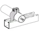 B-LINE 7BL-B2016ZN Conduit Clamp 3.5" Zinc Rigid/PVC