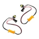 leechio 2 PCS H11 LED Light Resistor Kit, Anti Flicker 50W 6 Ohm Resistor Plug 