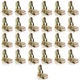 25PCS Carbbia Metal Trim Panel Fastener Fits into 5/16" Hole One Size, Gold 