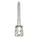 Sammys 8020957 Sammys Horizontal Rod Hanger, Wood, 1/4 In Size, 1" L, Steel