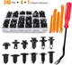 GOOACC - GRC-33 240PCS Bumper Retainer Clips Car Plastic Rivets Fasteners Push R