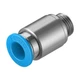 2PC Festo Corporation QS-G1/8-8-I PUSH-IN FITTING 2PC Festo Corporation QS-G1/8-8-I PUSH-IN FITTING