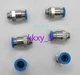 2 PCS Brand new FESTO quick connect connector QS-G1/8-8 186098 2 PCS Brand new FESTO quick connect connector QS-G1/8-8 186098