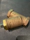 United Brass Model 200 1" Strainer With Steel Plug  200WSP Max 400 WOO 