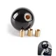 leechio Shift Knob Manual Gear, 8 Ball Billiard Round Smooth and Easy to Grip
