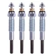 4pcs SBA185366190 SBA185366060 Glow Plugs Set for New Holland Case C175 L140... 