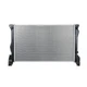 RADIATOR; 2.0 LITER L4 TURBO; FRONT WHEEL DRIVE; PLASTIC AND ALUMINUM