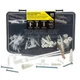 Toggler 44-Piece Combo Anchor Kit - Heavy Duty Industrial Drywall Mounting To...